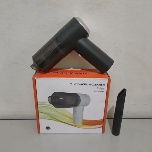 Mini aspirador de pó portátil 2 em 1 (pagamento só na entrega!!!)