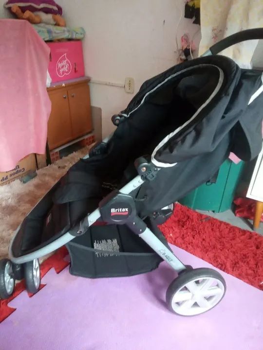 Carrinho de Bebê Britax - Preto