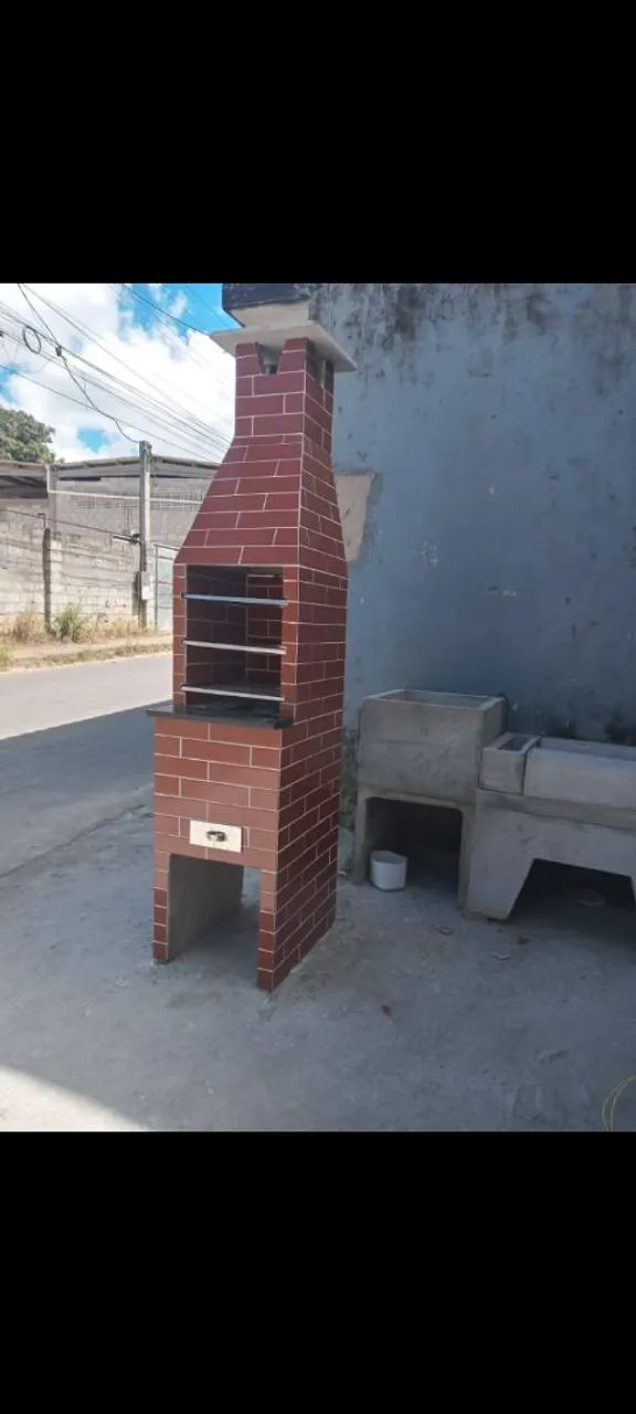 Churrasqueira pré moldada  - Foto 2