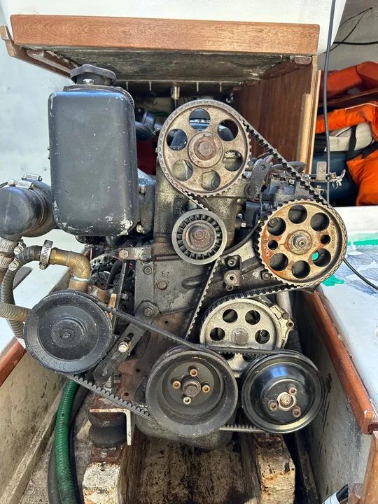 Veleiro Casa de Praia - Velamar 27? modelo Albatroz 1977 - Foto 6