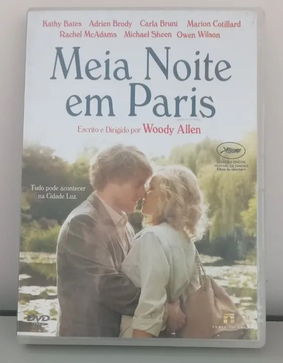 DVD Meia Noite em Paris
