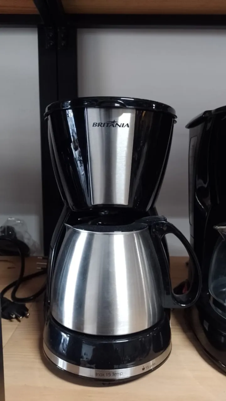 Cafeteira Elétrica Britânia Inox 15 Temp - 127V