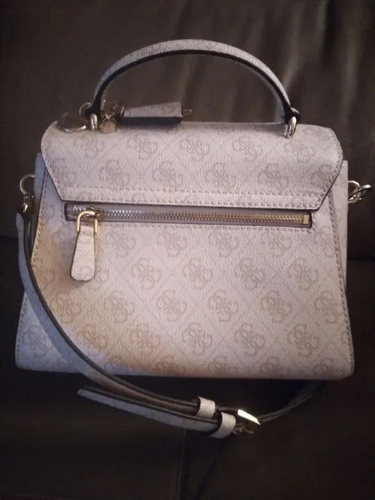Bolsa Guess branca de ombro - Foto 2