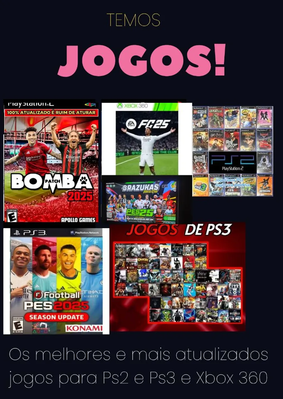 Vendo jogos.