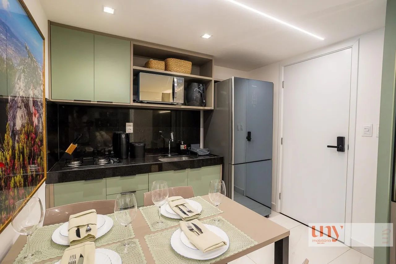 Flat todo mobiliado com 51 m² e área externa na beira mar da praia do Cabo Branco - Foto 5