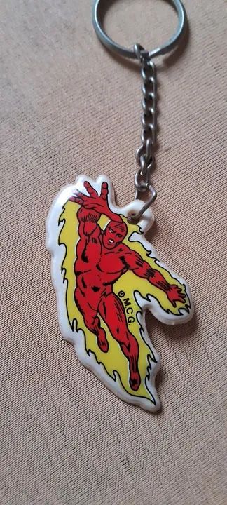 Tocha Humana Marvel Raríssimo Chaveiro  - Foto 2