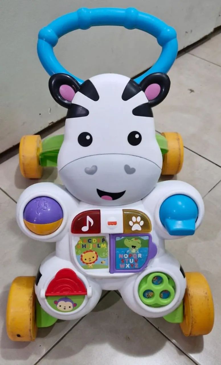 Andador de Bebê Zebra Fisher-Price