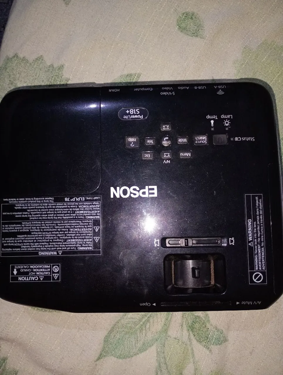 Projetor Epson PowerLite S18+