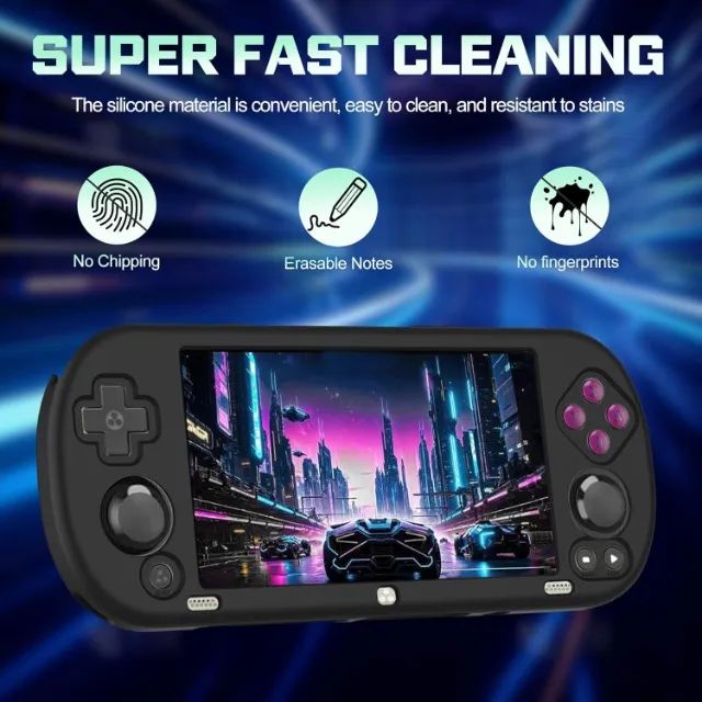 Capa Protetora Trimui Smart Pro - Silicone Preto (Nova, Lacrada) - Foto 4
