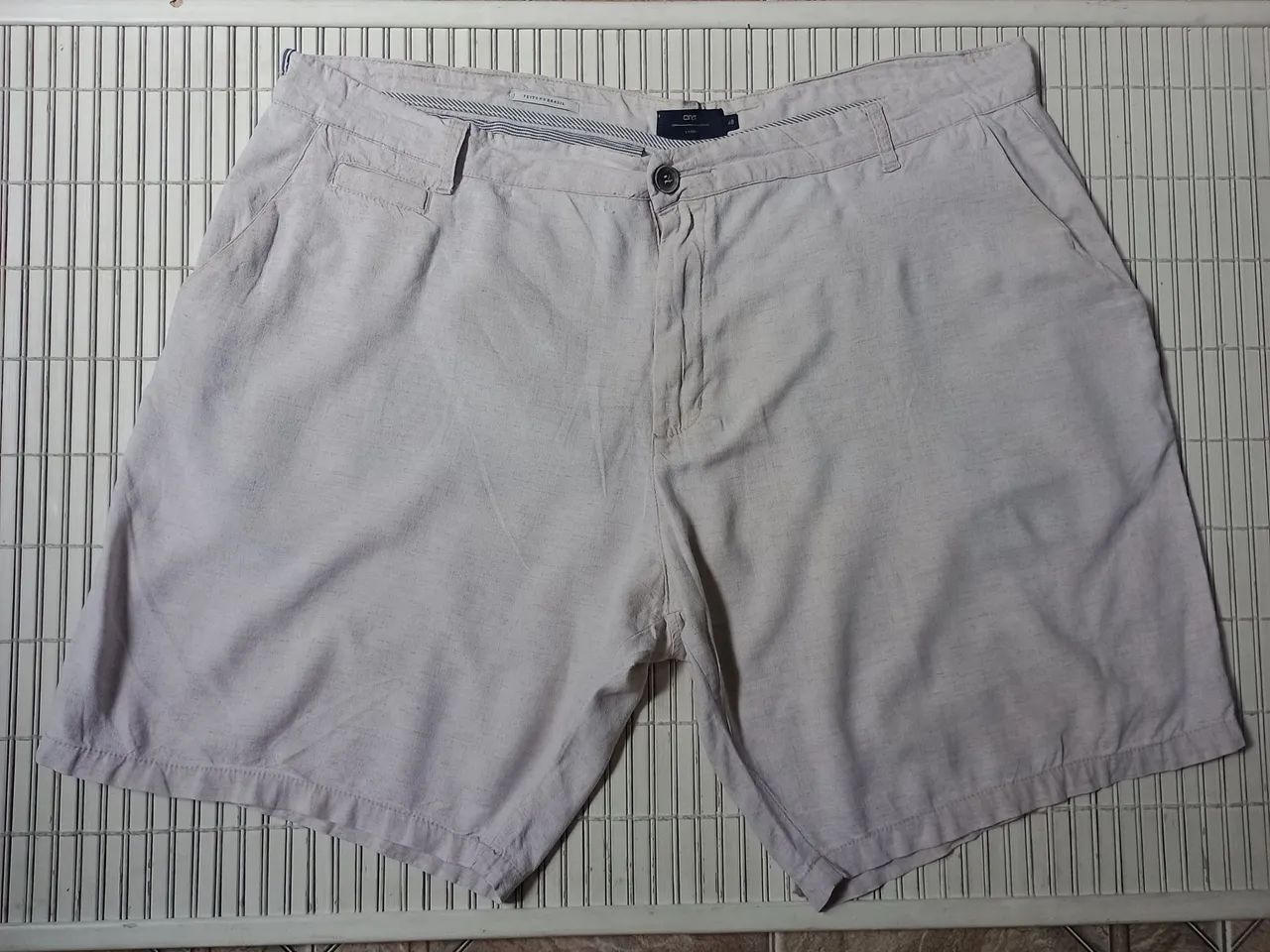 Bermuda  Masculina Linho