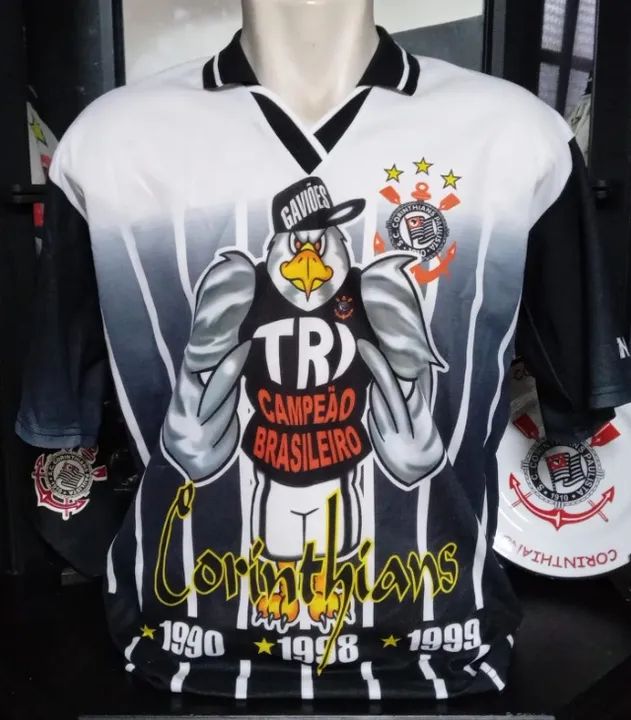 LOTE 2 CAMISAS CORINTHIANS TORCIDA