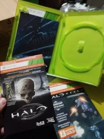 Capa Vazia Halo Anniversary xbox 360 - Foto 2