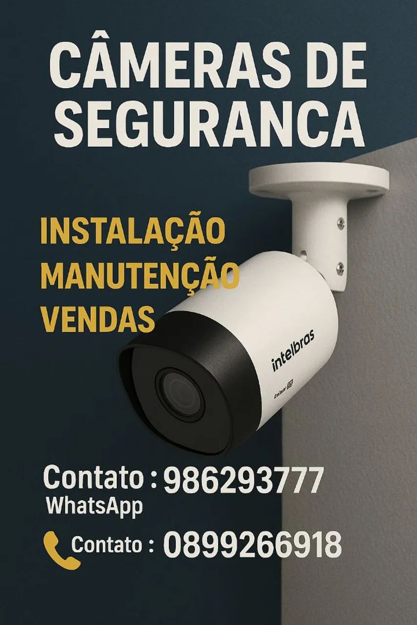 Câmeras de segurança instalação manutenção vendas acessório  - Foto 2