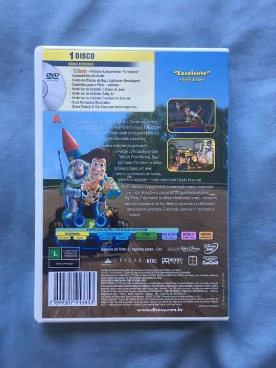 DVD - Toy Story (Edição Especial) - Foto 2