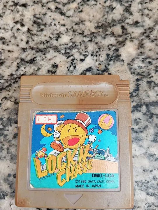 Jogo original Game Boy Lock'n Chase