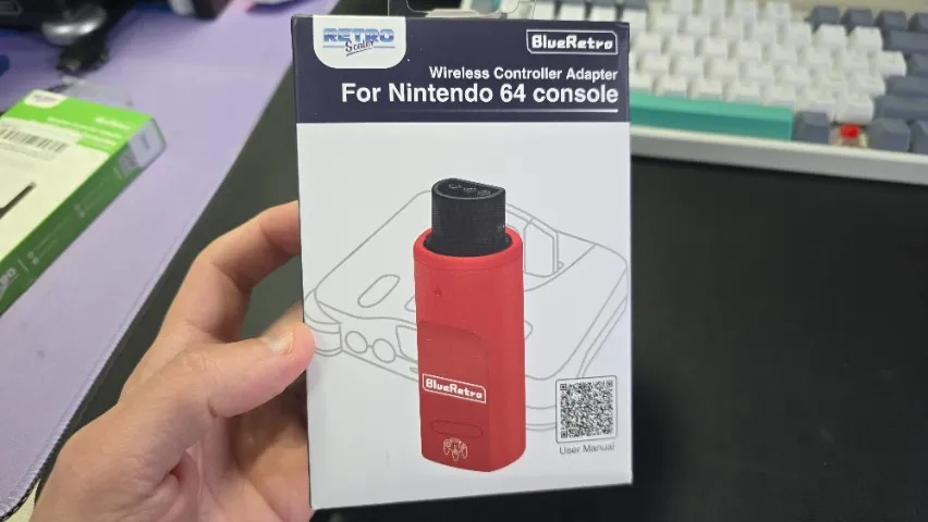 Adaptador N64 bluetooth Blueretro Nintendo 64