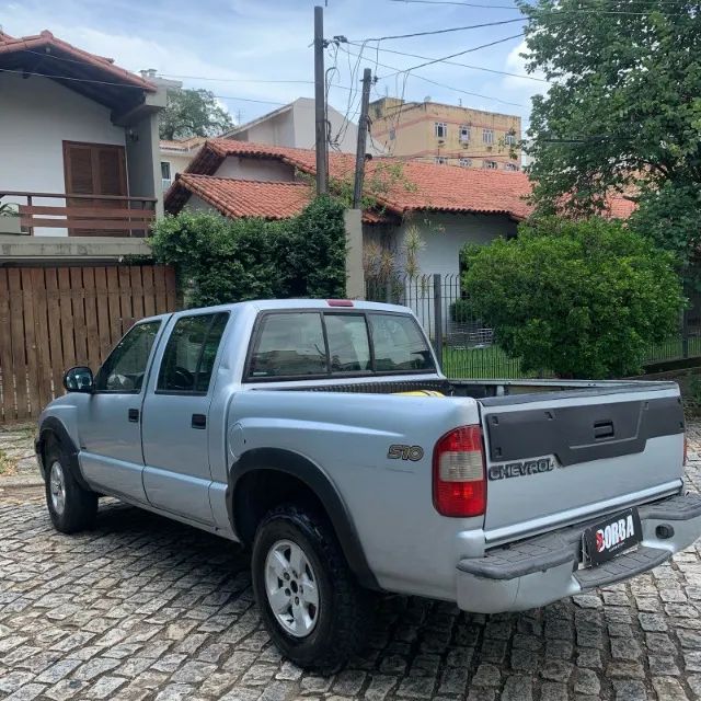 S-10 Cabine Dupla GNV 2002 completa