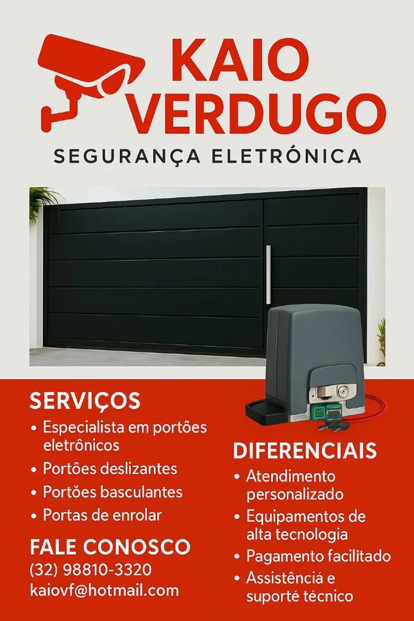 Portão eletrônico 