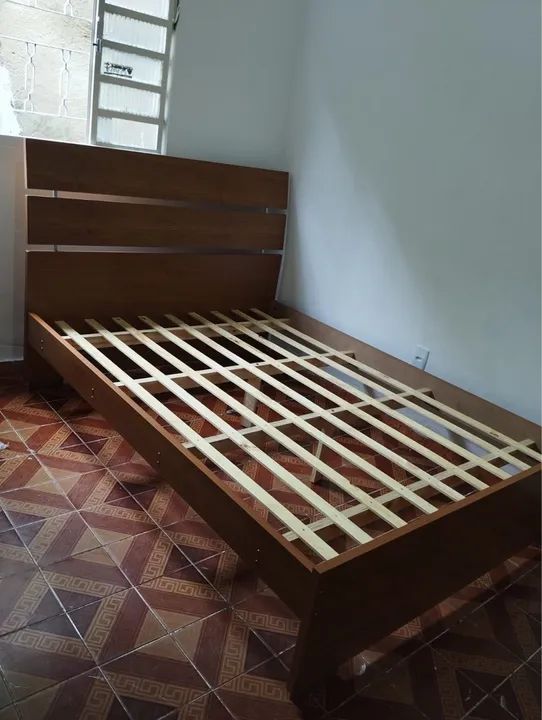 Cama casal de Madeira mdf 