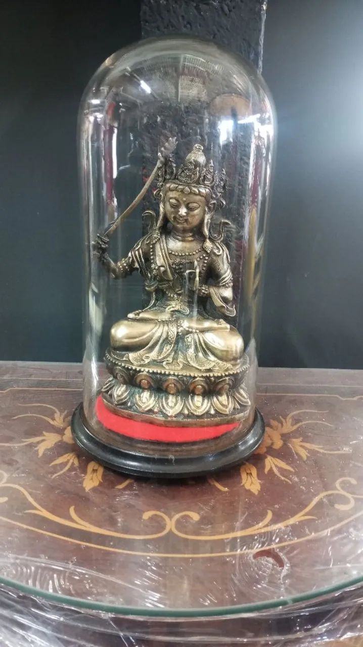 Escultura Budista em Bronze - Foto 4