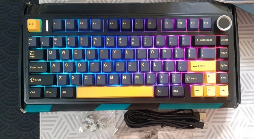 Teclado Aula F75 (Novo)