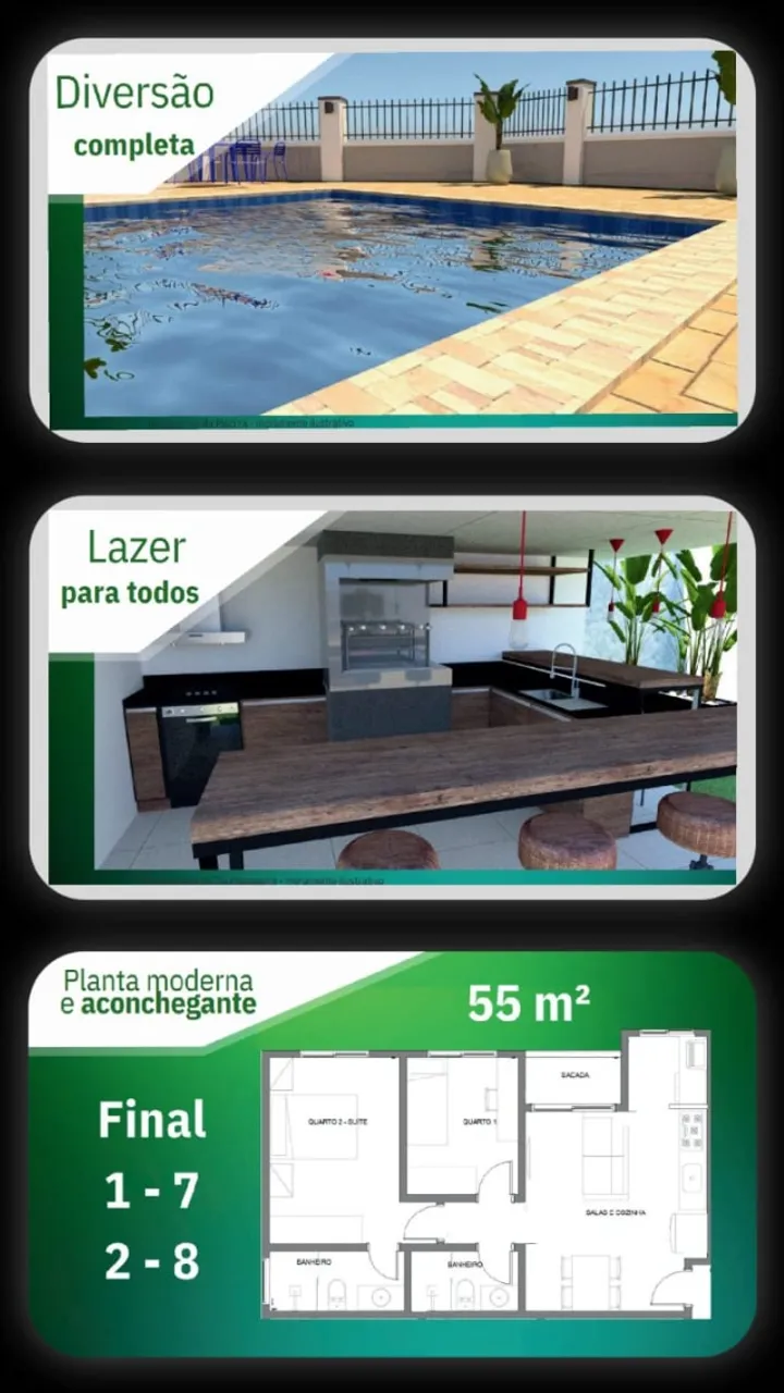 AB - Cotas de Apartamento - Aproveite a chance !