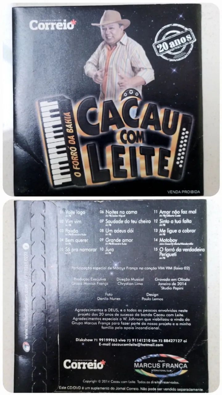 CD Musical Caca. Com Leit. Promo Antigo - Foto 5