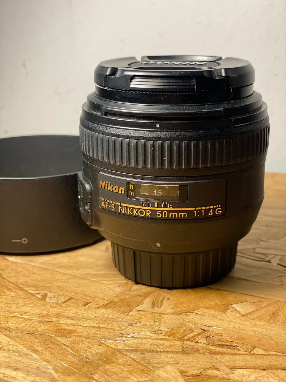 Lente Nikon AF-S Nikkor 50mm G Impecável Acessórios para