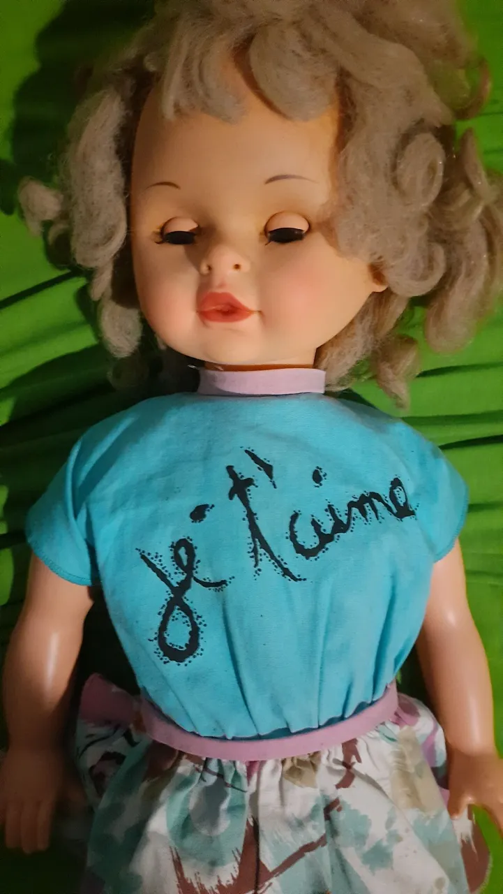 Boneca estrela anos 80 tamanho grande