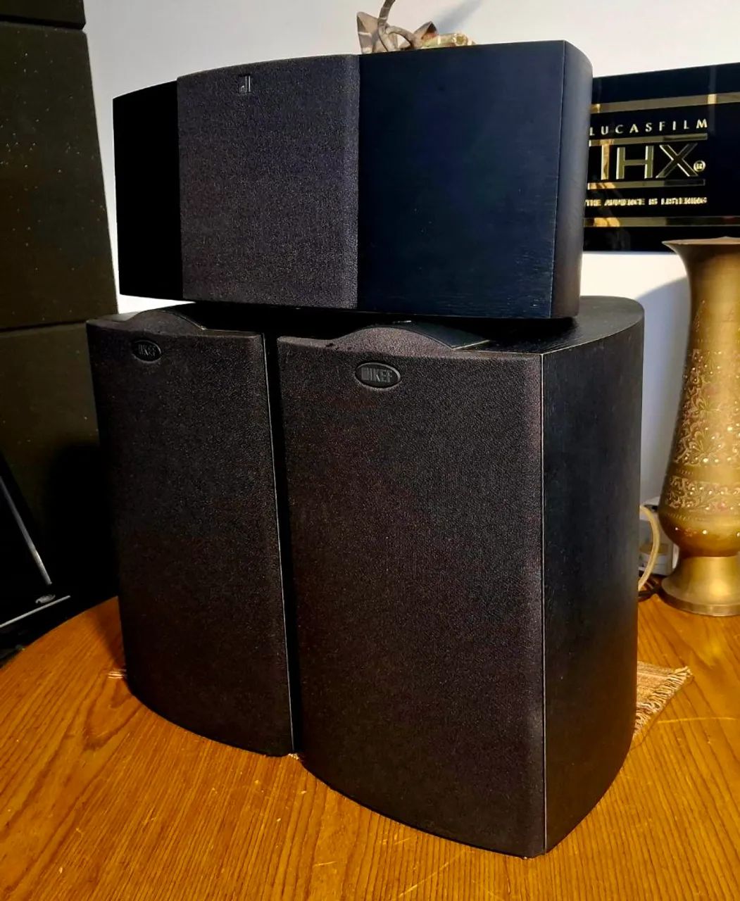 CAIXAS TRIO 3.0 KEF IQ30+IQ2 120W 45Hz 89dB 8ohms - Foto 2