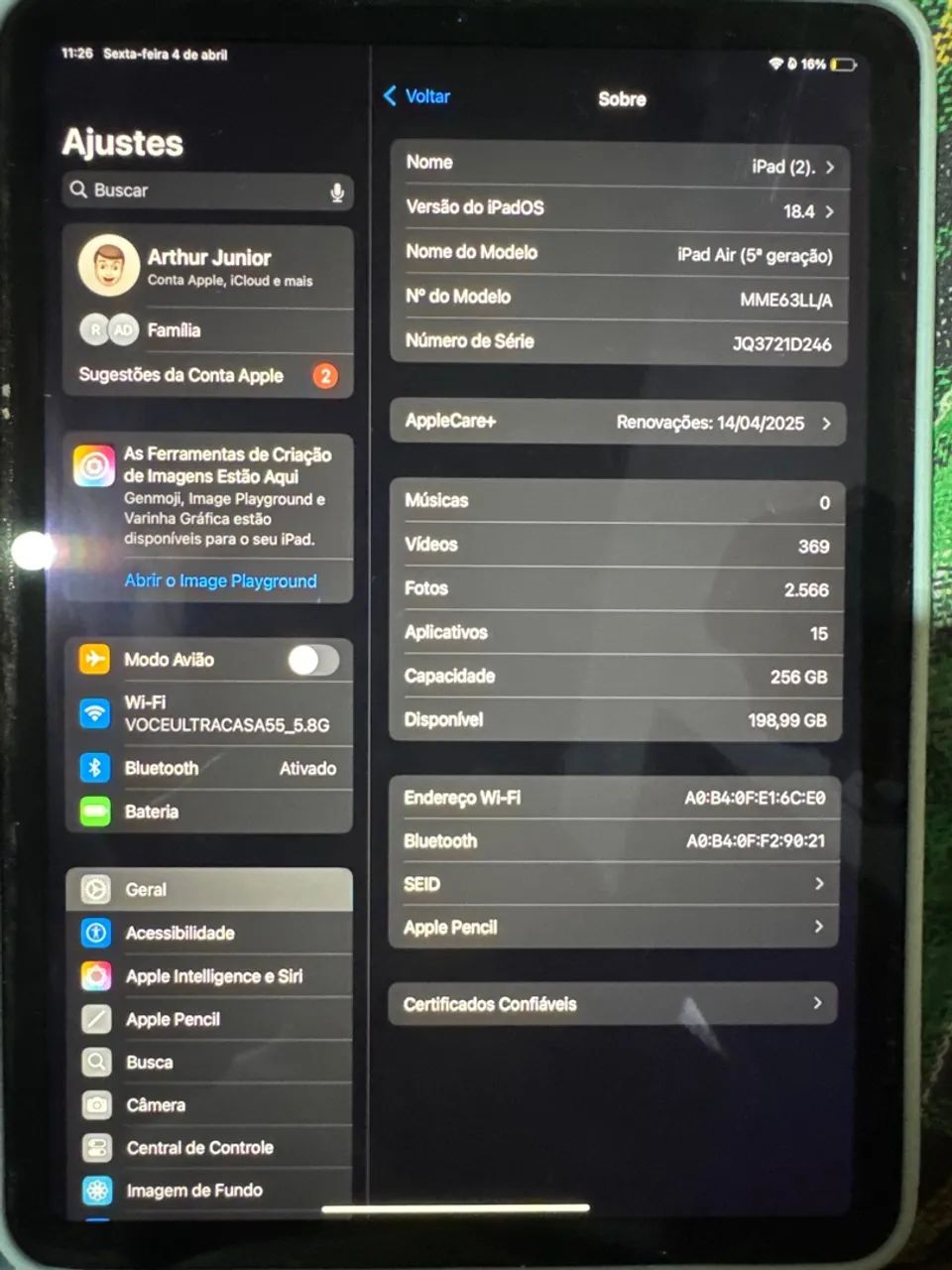 iPad Air 5 geração  - Foto 3