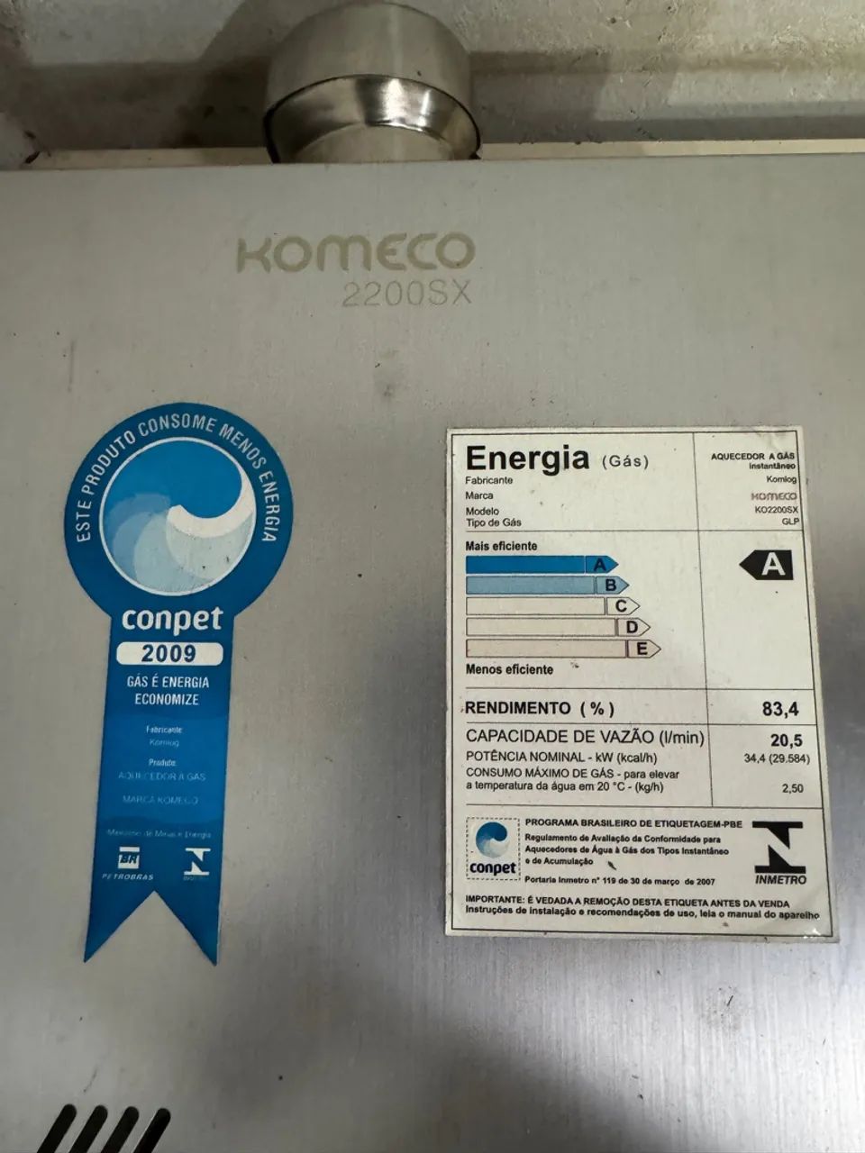 Aquecedor a Gás Komeco 2200SX - Foto 3