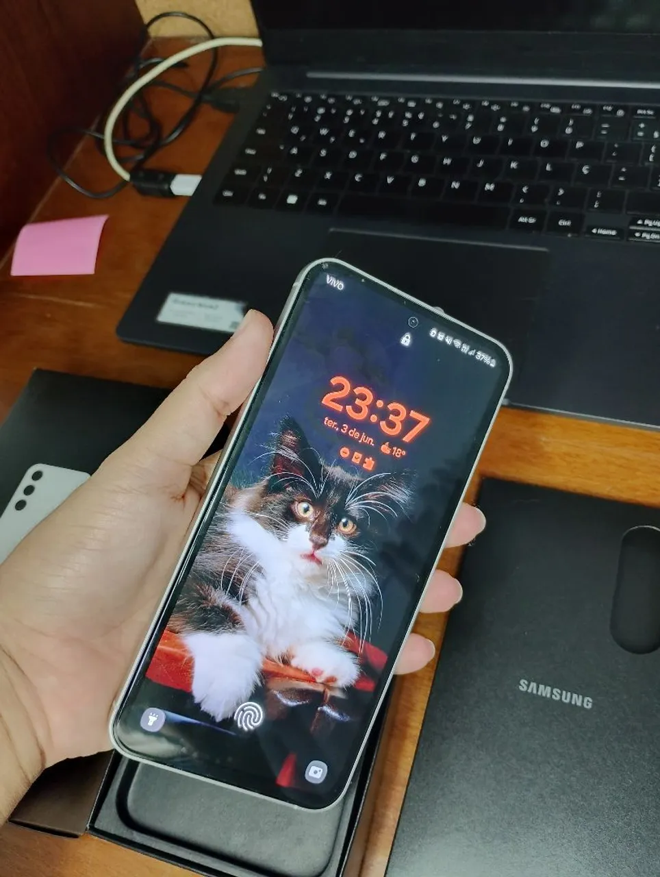 S23fe 256GB SOMENTE HOJE