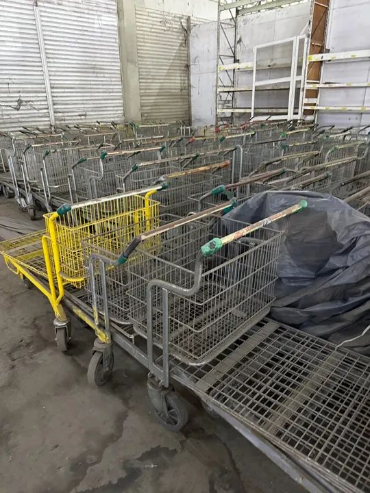 Carrinho de compra supermercado atacadista plataforma