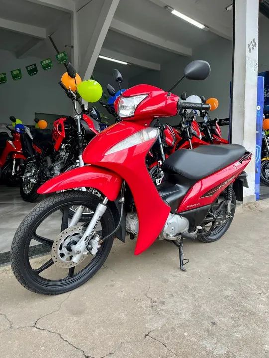 Biz 125 EX / Vermelha / 2015 com 2025 pago! - Foto 4