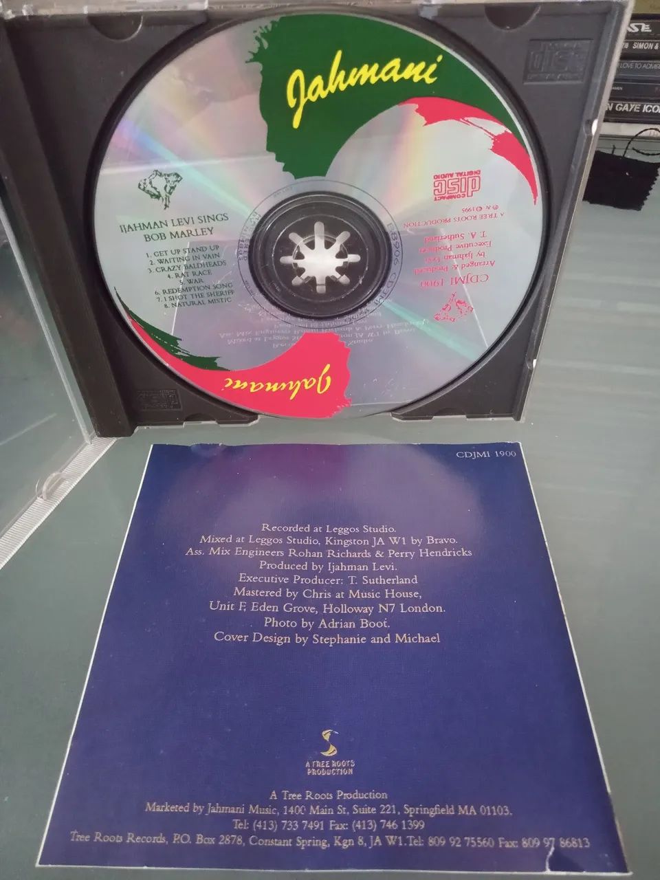 Ijahman Levi Sings Bob Marley - CD 1995 Importado  - Foto 3