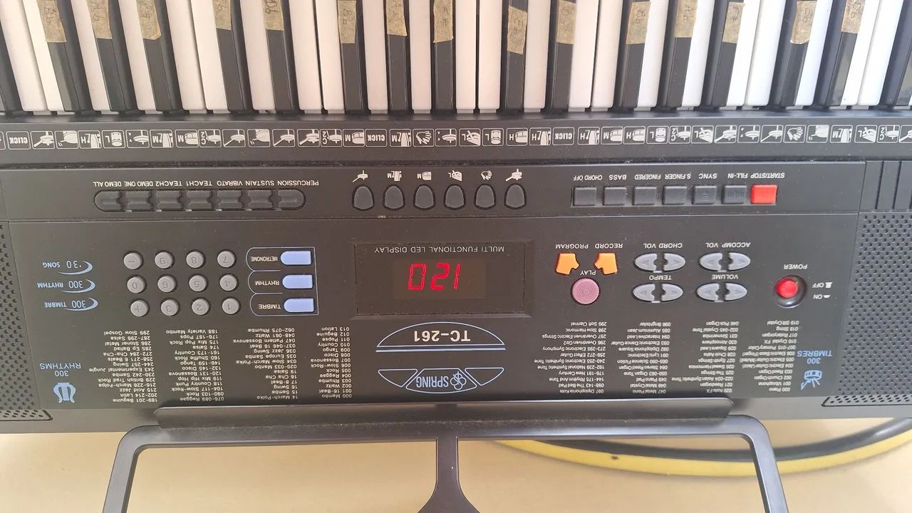 Teclado Estudante Spring TC-261 - Foto 3