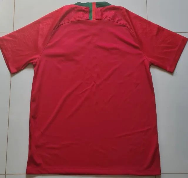 Camisa Portugal Nike Vermelha 2018 Tamanho G - Foto 2