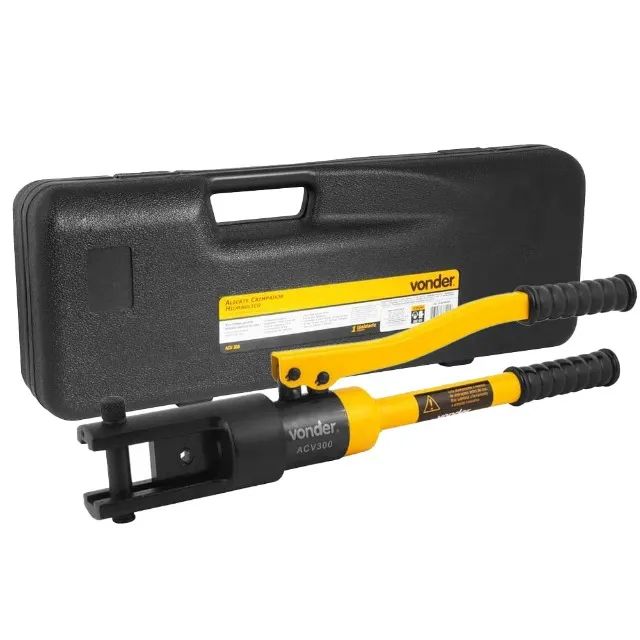 Alicate Crimpador Hidráulico 10 a 300MMF ACV-300 Vonder - Foto 3