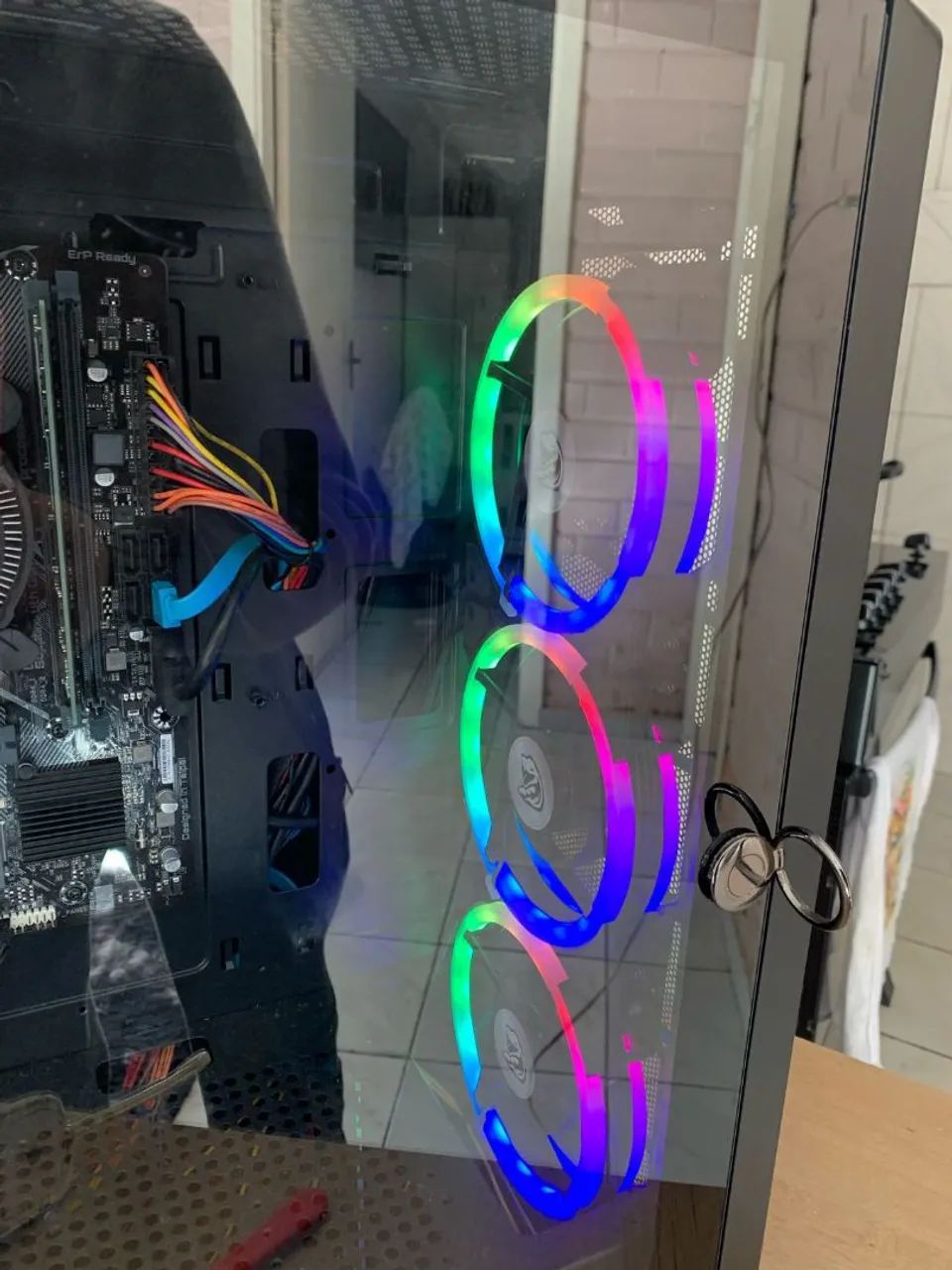 Gabinete Gamer Redragon com RGB - Foto 2