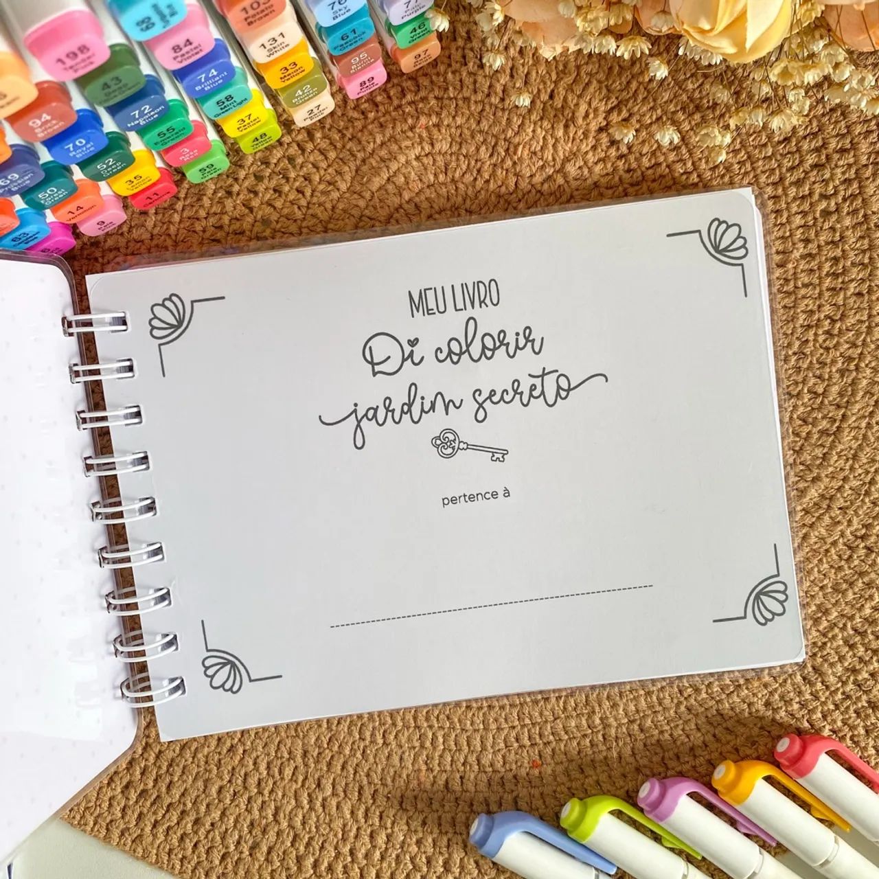 Livro para colorir - Jardim Secreto - LEIA O ANÚNCIO  - Foto 2