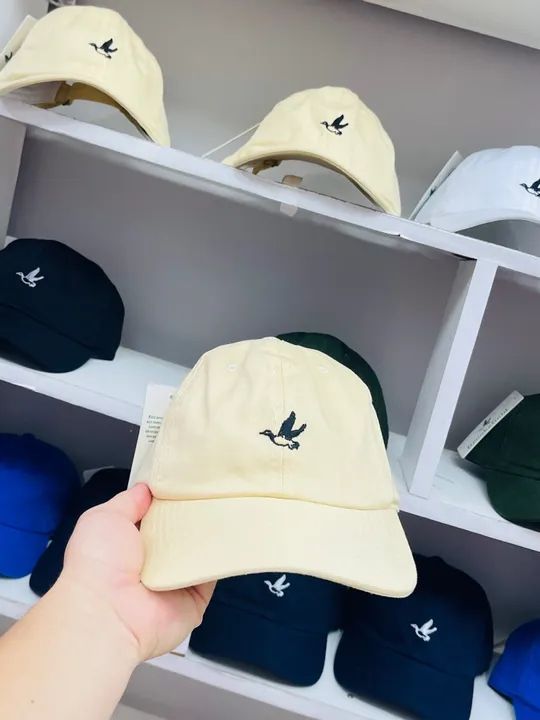 Bonés Unissex com Logo de Pássaro - Foto 4