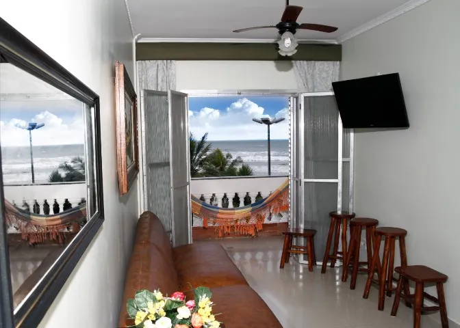 PRAIA GRANDE _Ocian Apto de frente ao mar