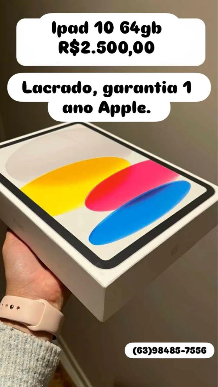 Ipad 1064gb lacrado