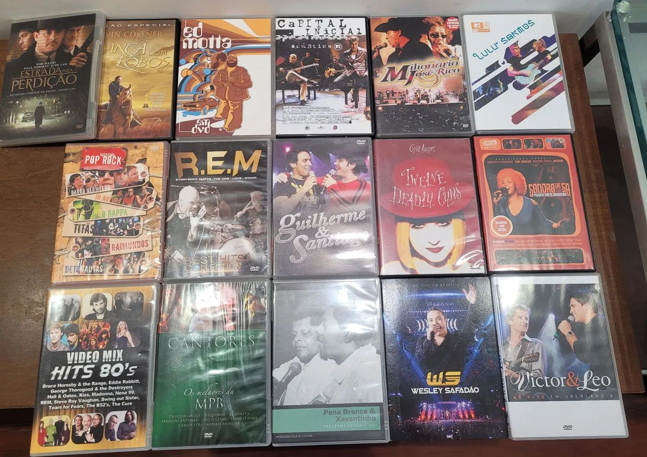 Coleção DVDs originais 