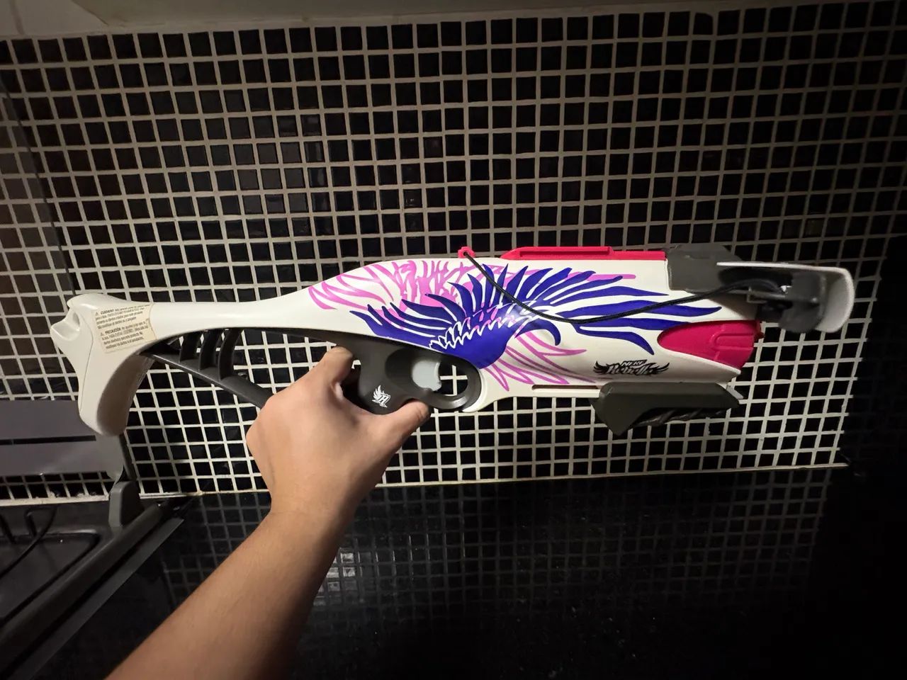 Kit Nerf rebelle- 2 armas, 1 óculos e 1 porta arma - Foto 4