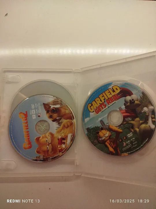 dvd Garfield 3 em 1, 3 vezes a diversão - Foto 3