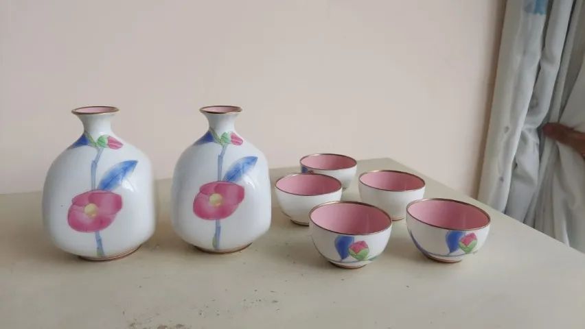 Conjunto de chá japonês de porcelana - Foto 3