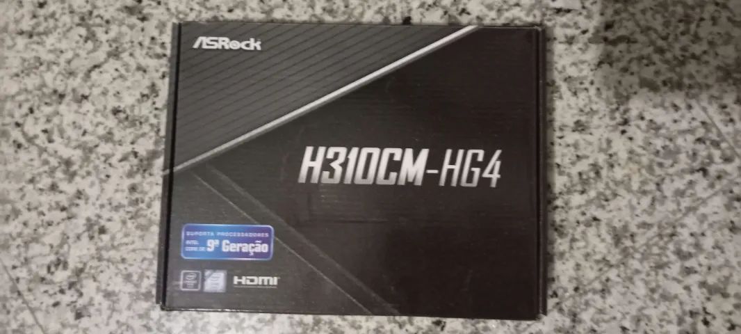 Placa Mãe ASRock H310CM-HG4 Usada 64317902804737120