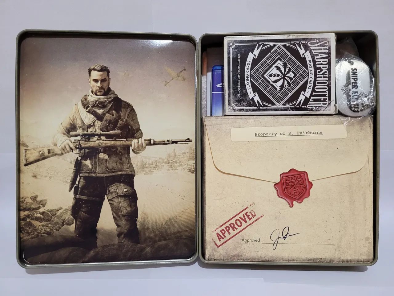 Box Sniper Elite 3 Collector